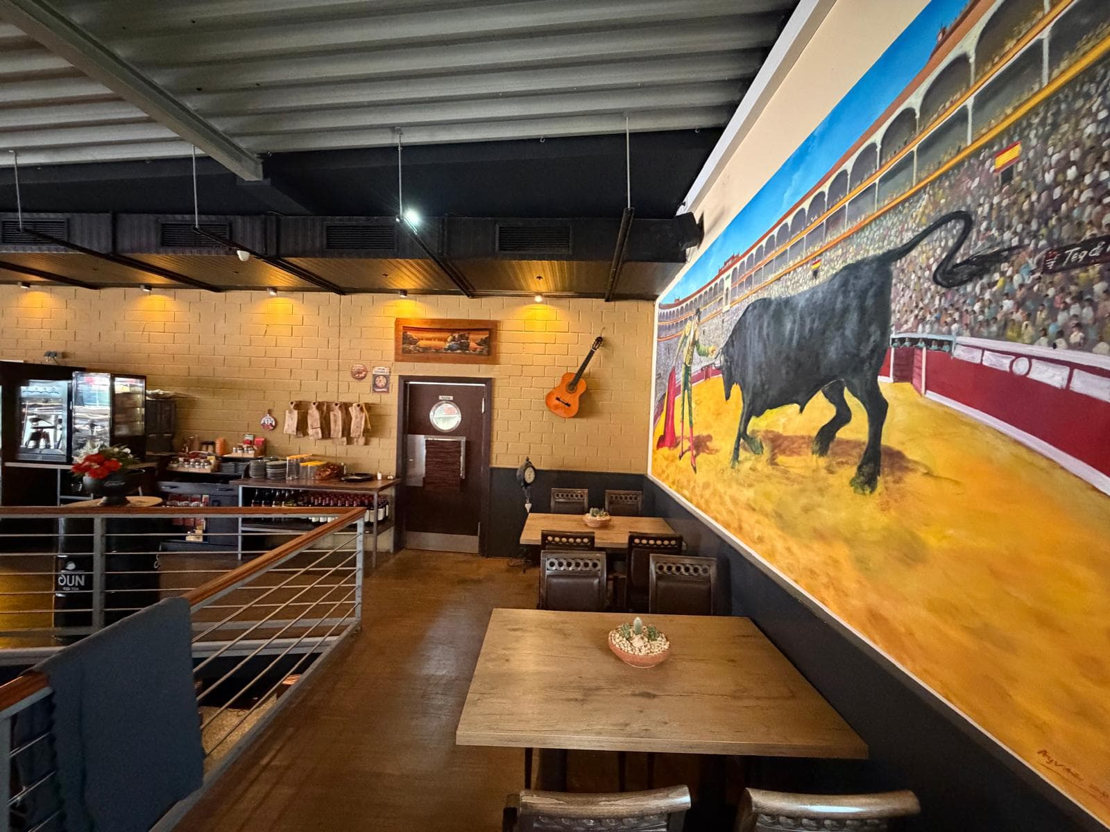 Restaurant interior details